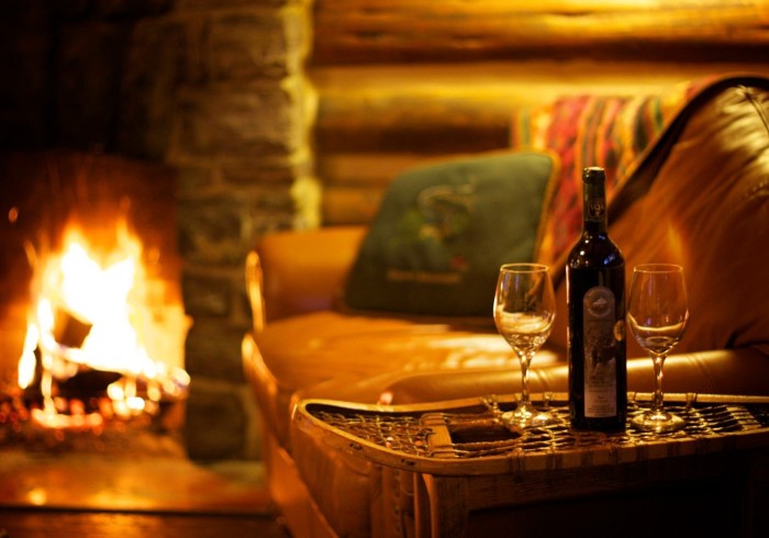 Historic Log Cabin detail