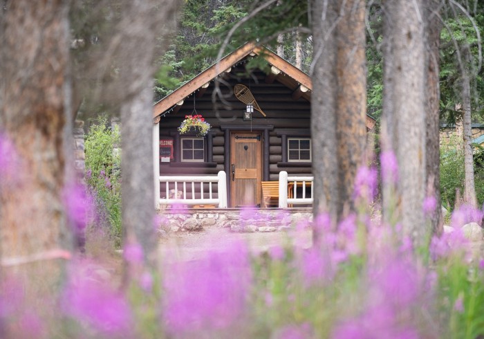 Expedition Pine Cabin exterior
